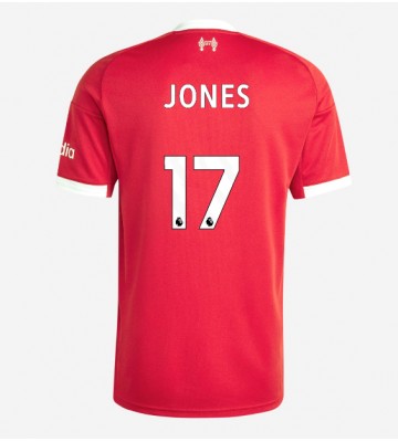 Liverpool Curtis Jones #17 Primera Equipación 2025-26 Manga Corta
